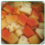 Tropical Fruit Cocktail Chunk